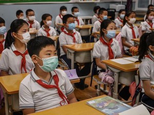 China Larang PR dan Ujian Tertulis untuk Murid Kelas 1-2 SD