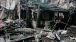 Foto-foto Sisa Kebakaran Dahsyat di Kemayoran