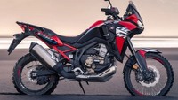 Khusus tipe CRF1100L Africa Twin Adventure Sports mendapat windscreen atau windshield baru yang dapat disesuaikan 5 level dan posisinya kini lebih rendah 110mm, sehingga bisa meningkatkan visibilitas pengendara. Foto: Dok. Honda