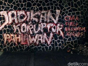 Grafiti Sindiran untuk Firli Bahuri Muncul di Bandung, Akan Dihapus?