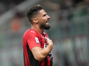 Soal Kutukan Nomor 9 di Milan, Giroud: Aku Tak Percaya Takhayul
