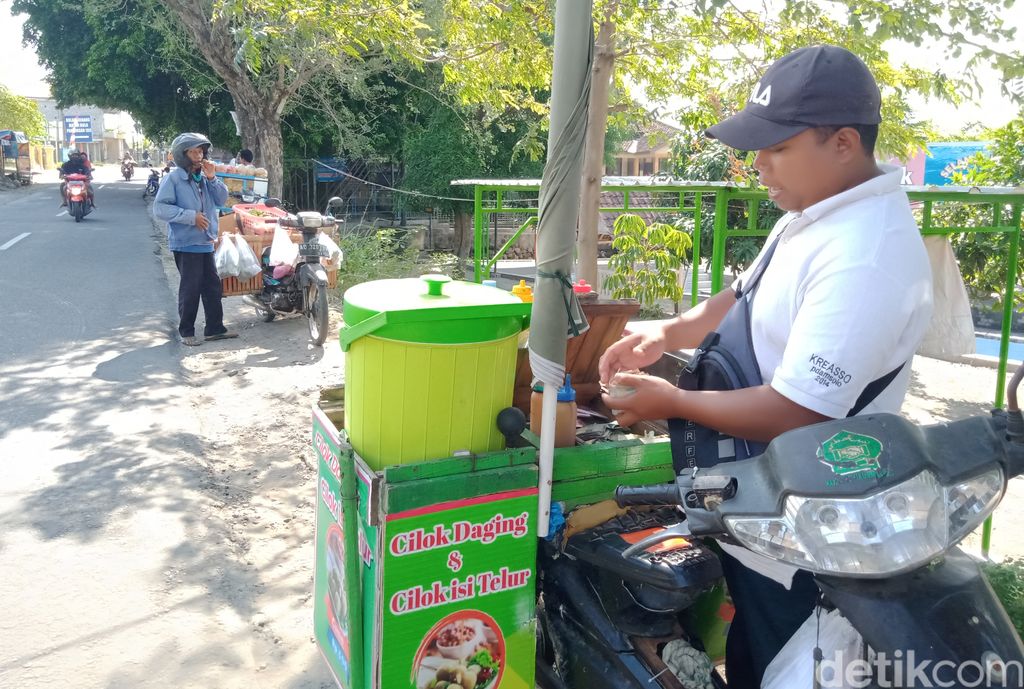 Pedagang kecil di Klaten
