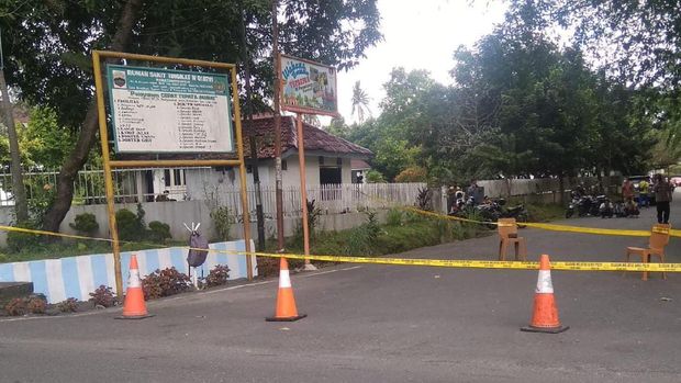 Penampakan tas bertuliskan bom di Pematangsiantar (dok. Istimewa)
