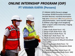 Perusahaan BUMN Ini Buka 10 Lowongan Magang untuk Mahasiswa-Fresh Graduate