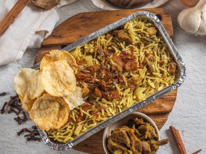 Resep Nasi Biryani Kambing Resep Nasi Biryani Kambing