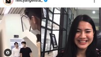 Aktris cantik Felicya Angelista tengah mengandung anak pertamanya. Ia mengatakan sedang ngidam video call bareng Song Joong Ki. Sang suami pun berusaha memenuhi keinginan istrinya ini. Setelah ngidamnya terpenuhi, Felicya justru mengatakan hanya ngeprank suaminya.  Foto: Instagram @felicyangelista