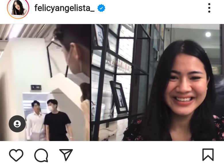 Serunya Masak ala Felicya Angelista yang Ngidam VIdeo Call Song Joong Ki