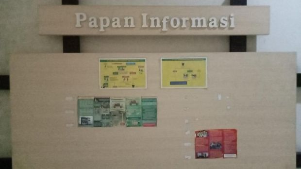 Suasana kantor Pemkab Probolinggo usai OTT KPK Puput Tantriana Sari, tampak lengang