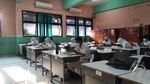 Potret Suasana Sekolah Tatap Muka Perdana Terbatas di SMAN 65 Jakarta