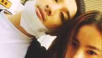 Pernikahan Taeyang dan Min Hyo Rin digelar berdekatan dengan keberangkatan Taeyang buat wajib militer. (Foto: dok. YouTube YGTAEYANG) 