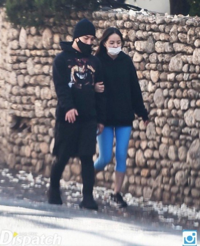 Taeyang dan Min Hyo Rin