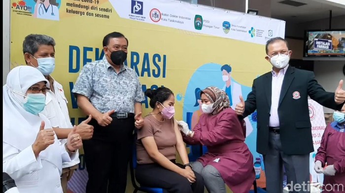 Vaksinasi COVID-19 ibu hamil di Kota Tasikmalaya