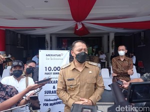 Tak Ada RT Zona Merah, Walkot Eri Optimis Surabaya Menuju Zona Kuning