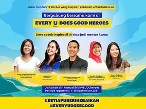 Program Every U Does Good Heroes Dimulai 1 September 2021