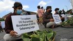 Aksi Turun ke Jalan Refleksi 9 Tahun Keistimewaan Yogyakarta