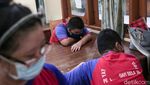 Semangat Siswa SLB Ikuti Uji Coba Kelas Tatap Muka