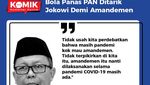 Bola Panas PAN Ditarik Jokowi Demi Amandemen