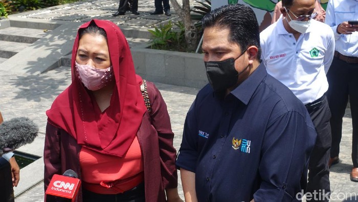 Erick Thohir bertemu Yenny Wahid