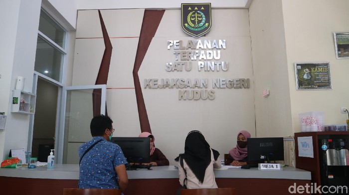 Kantor Kejaksaan Negeri Kudus, Selasa (31/8/2021).