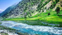 Mengenang Fawad, tampak jelas kalau ia begitu mencintai tanah kelahirannya. Lembah Andarabi yang terletak sekitar 100 km di Utara ibu kota Kabul (Twitter)