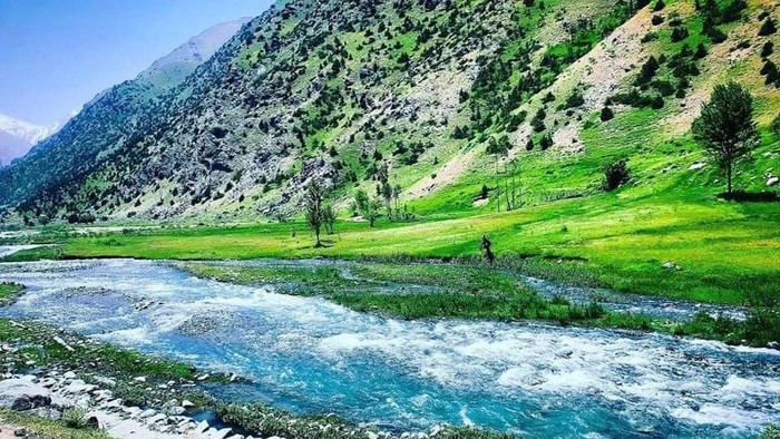 Lembah di Afghanistan.