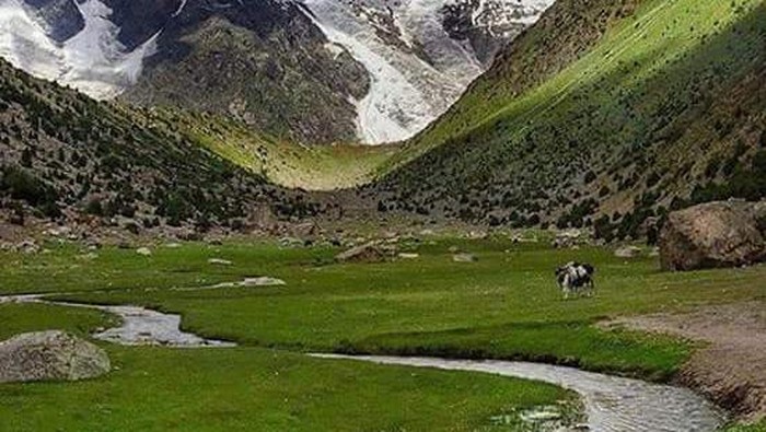 Lembah di Afghanistan.