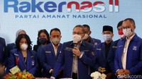 Rakernas ini digelar usai Ketua Umum DPP PAN Zulkifli Hasan dan Sekretaris Jenderal PAN Eddy Soeparno ikut bergabung dengan koalisi Presiden Joko Widodo (Jokowi).  