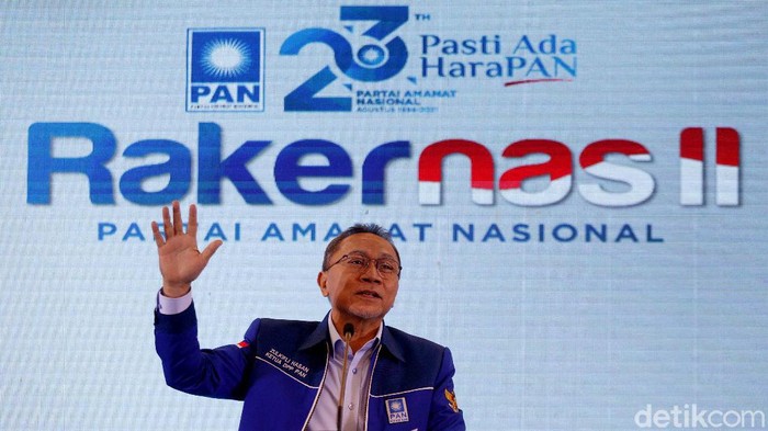 PAN Gelar Rakernas Usai Gabung Koalisi Jokowi, Bahas Apa? PAN gelar Rapat Kerja Nasional (Rakernas) II usai sebelumnya diketahui bergabung dengan koalisi Presiden Joko Widodo. Apa yang dibahas PAN dalam Rakernas itu?