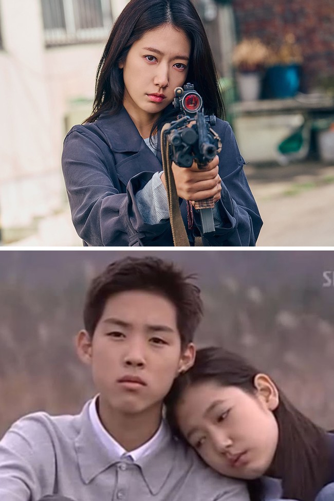 Park Shin Hye memulai debut akting di umur 13 tahun, dengan membintangi drama Korea Stairway to Heaven. Drama Korea terbarunya Sisyphus: The Myth menampilkan Park Shin Hye di umur 31 tahun. Foto: dok JTBC, dok. SBS