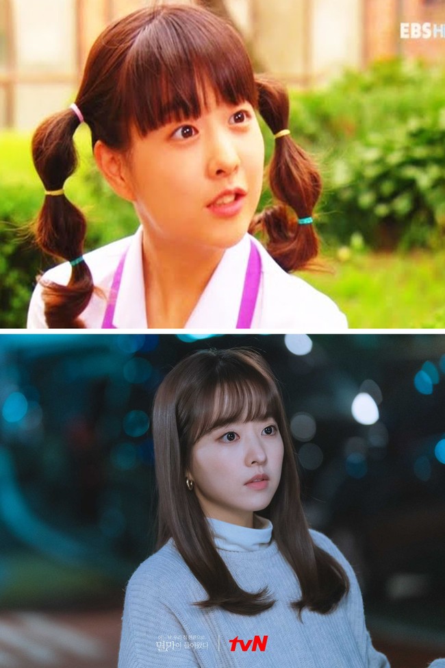 Park Bo Young dikenal awet muda meskipun telah berumur 31 tahun. Sang aktris memulai debut akting lewat drama Korea Secret Campus dan terbaru membintangi Doom at Your Service bersama Seo In Guk. Foto: dok EBS, dok tvN