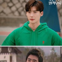 Lee Jong Suk, yang lebih dulu mengawali karier sebagai model, memulai debut akting lewat drama Korea Prosecutor Princess. Inilah penampilannya dalam drama Korea Romance Is a Bonus Book pada 2019. Foto: dok. tvN, dok. SBS