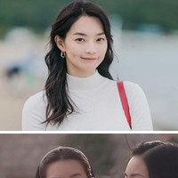 Shin Min Ah berumur 17 tahun saat menjadi pemeran pendukung drama Korea Beautiful Days. Dua puluh tahun berlalu dan inilah penampilan terbarunya dalam drama Korea on going Hometown Cha Cha Cha. Foto: dok. tvN, dok. SBS
