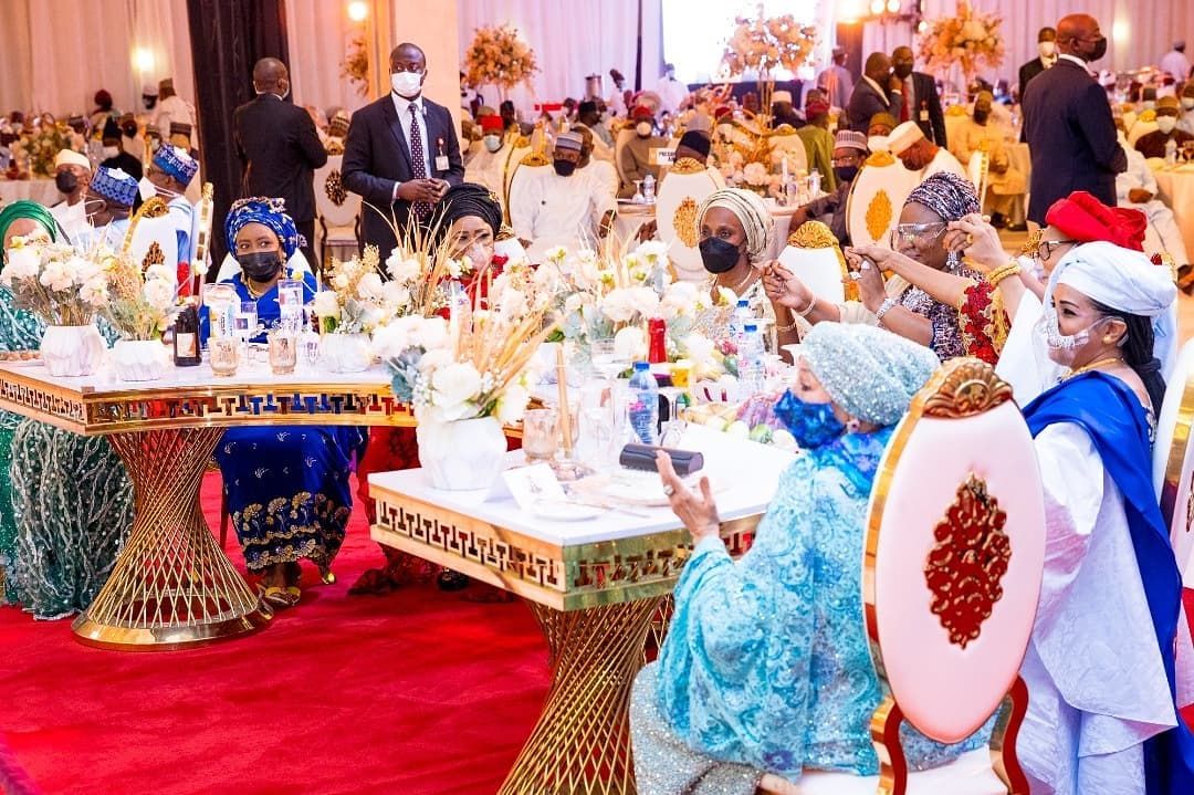 Pernikahan Mewah Anak Presiden Nigeria