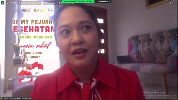 Semangat! Sehat dan Merdeka dari Virus-Bakteri Jahat Memperingati 76 tahun kemerdekaan, masyarakat Indonesia harusnya bisa merdeka dari virus dan bakteri jahat agar hidup menjadi sehat dan produktif.