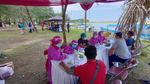 Foto: Vaksinasi di Tempat Wisata Rasanya Asyik Juga