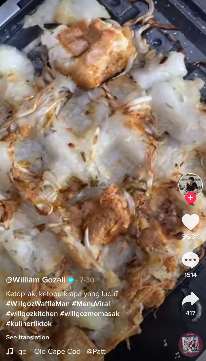 William Gozali 'Sulap' 5 Makanan Tradisional Ini Jadi Waffle, Hasilnya Wow!