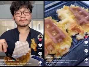 William Gozali Sulap 5 Makanan Tradisional Ini Jadi Waffle, Hasilnya Wow!