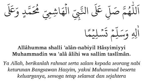 Bacaan sholawat saat maulid nabi