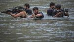 Begini Pasukan Anti-Taliban Berlatih