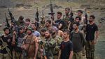 Begini Pasukan Anti-Taliban Berlatih