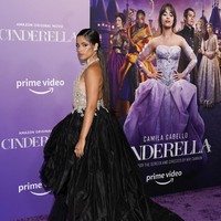 Ini adalah gaun Oscar de la Renta dan aku memakai boots tinggi ketat ini karena ingin menghadirkan nuansa putri raja rockstar. Jadi, itu ide di balik penampilan ini, kata Camila Cabello di karpet merah kepada Associated Press. (Foto: Chris Pizzello/Invision/AP/Chris Pizzello)