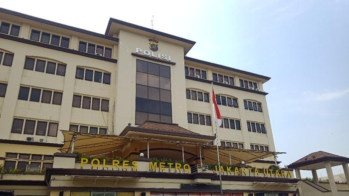 Gedung Polres Metro Jakarta Utara (Nahda Rizki Utami/detikcom)