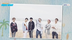 Intip Keseruan iKON Cicipi Resto Langganan Chan-Foto di Tepi Pantai