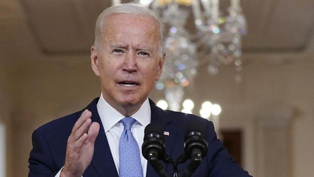 Joe Biden President Joe Biden speaks about the end of the war in Afghanistan from the State Dining Room of the White House, Tuesday, Aug. 31, 2021, in Washington. (AP Photo/Evan Vucci)