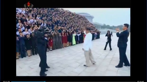 Kim Jong Un tampak lebih kurus saat menghadiri Hari Pemuda Nasional di Pyongyang