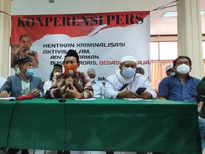 Sahabat Minta Jokowi Bebaskan Munarman dari Tahanan