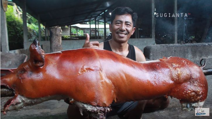 Mantan PNS Ini Sukses Jualan Babi Guling hingga Punya 2 Cabang