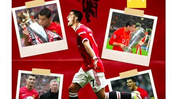 Cristiano Ronaldo sudah menyelesaikan proses kembalinya dia ke MU. Waktunya untuk membuat lebih banyak kenangan indah. Foto: Twitter