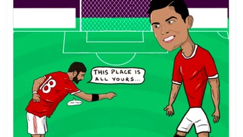 Old Trafford akan menjadi saksi kembalinya Ronaldo membela Manchester United. Foto: Twitter