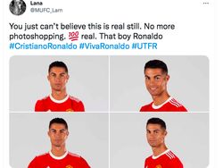 Ronaldo Resmi Berseragam MU Hebohkan Netizen